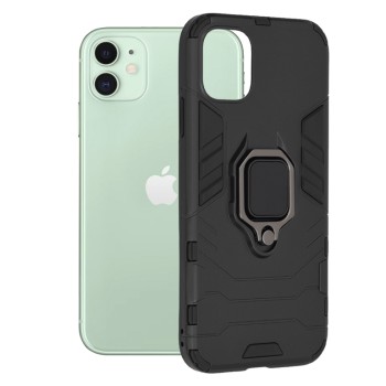 Husa pentru iPhone 11 - Techsuit Silicone Shield - Black