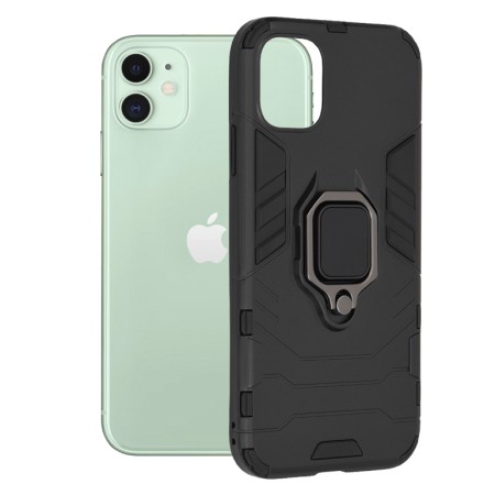 Husa pentru iPhone 11 - Techsuit Silicone Shield - Black