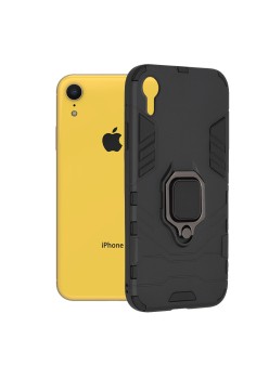 Husa pentru iPhone XR - Techsuit Silicone Shield - Black