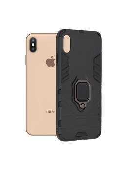 Husa pentru iPhone XS Max - Techsuit Silicone Shield - Black