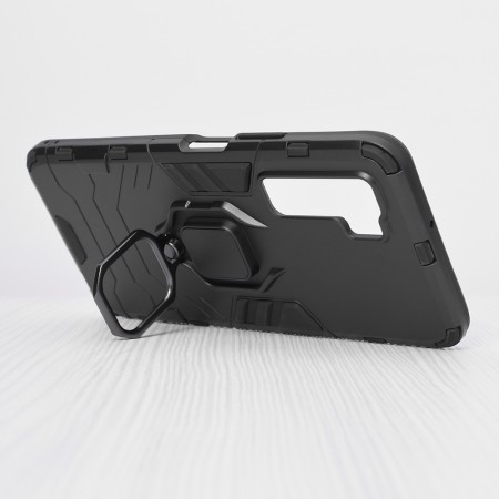 Husa pentru Huawei P40 Lite 5G - Techsuit Silicone Shield - Negru