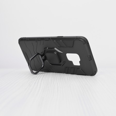 Husa pentru Samsung Galaxy S9 - Techsuit Silicone Shield - Black