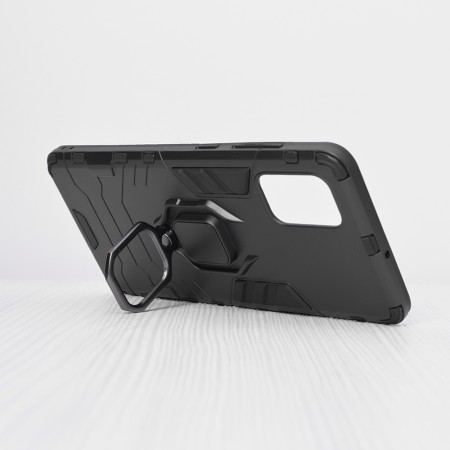 Husa pentru Samsung Galaxy A71 4G - Techsuit Silicone Shield - Black