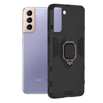 Husa pentru Samsung Galaxy S21 Plus 5G - Techsuit Silicone Shield - Black