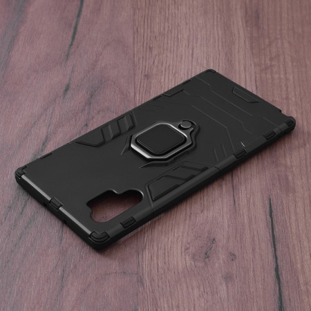 Husa pentru Samsung Galaxy Note 10 Plus 4G / Note 10 Plus 5g - Techsuit Silicone Shield - Black