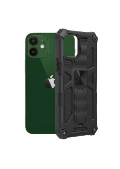 Husa pentru iPhone 12 / 12 Pro - Techsuit Blazor Series - Black