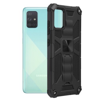 Husa pentru Samsung Galaxy A71 4G - Techsuit Blazor Series - Black