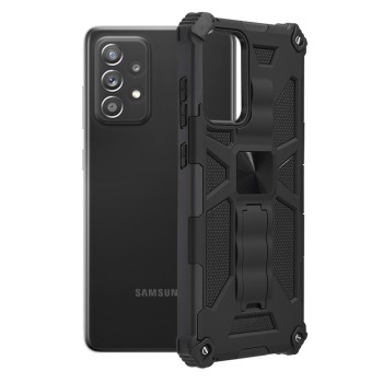 Husa pentru Samsung Galaxy A72 4G / A72 5G - Techsuit Blazor Series - Black