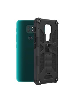 Husa pentru Motorola Moto E7 Plus / Moto G9 Play - Techsuit Blazor Series - Black
