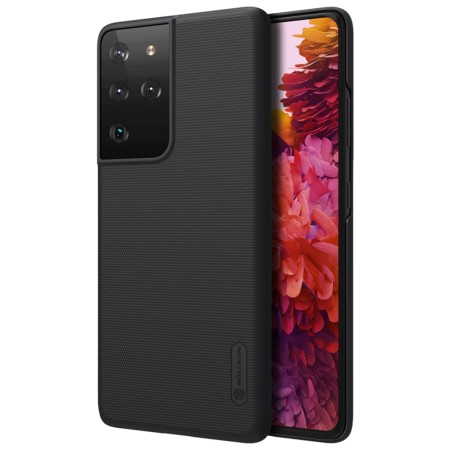 Husa pentru Samsung Galaxy S21 Ultra 5G - Nillkin Super Frosted Shield - Black