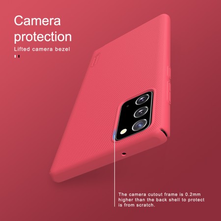Husa pentru Samsung Galaxy Note 20 4G / 5G - Nillkin Super Frosted Shield - Black