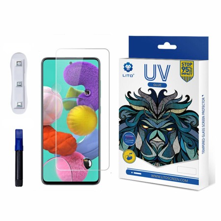 Folie pentru Samsung Galaxy S21 Plus - Lito 3D UV Glass - Clear