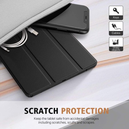 Husa pentru Samsung Galaxy Tab A7 Lite - Techsuit FoldPro - Negru