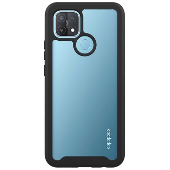 Husa pentru Oppo A15 / A15s + Folie - Techsuit Defense360 Pro - Black
