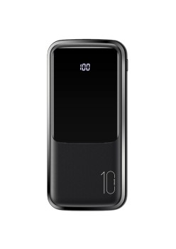 Baterie Externa 10000mAh, 2xUSB, USB-C, Micro-USB - USAMS (US-CD163) - Black