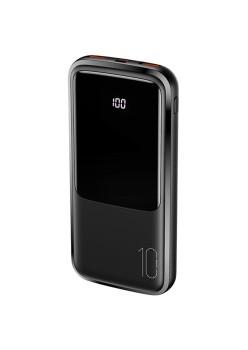 Baterie Externa 10000mAh, 2xUSB, USB-C, Micro-USB - USAMS (US-CD161) - Black