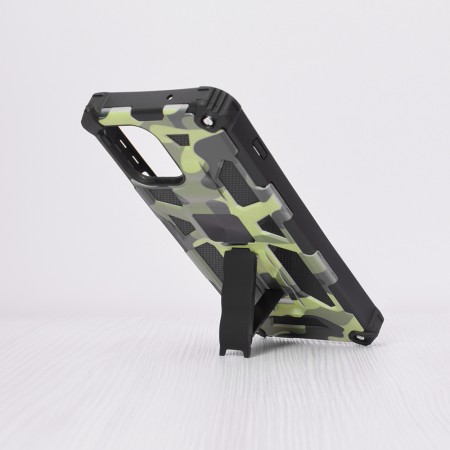 Husa pentru Motorola Moto G100 - Techsuit Blazor Series - Camo Lime