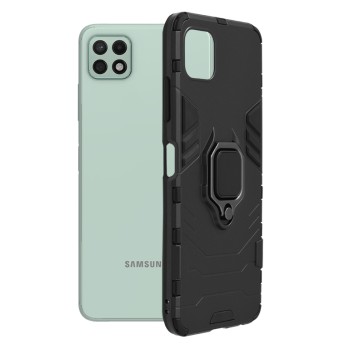 Husa pentru Samsung Galaxy A22 5G - Techsuit Silicone Shield - Black