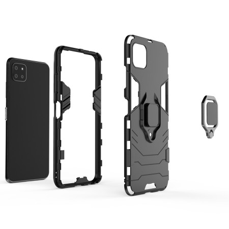 Husa pentru Samsung Galaxy A22 5G - Techsuit Silicone Shield - Black