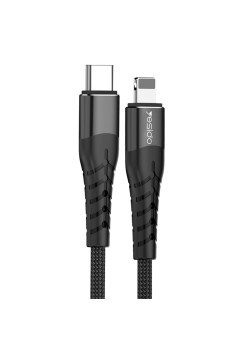 Cablu de Date Type-C la Lightning 18W, 1.2m - Yesido (CA-48) - Black