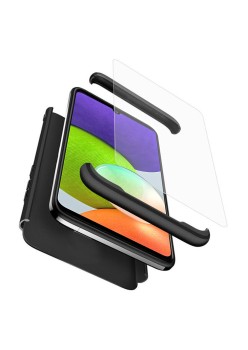 Husa pentru Samsung Galaxy A22 4G + Folie - GKK 360 - Black