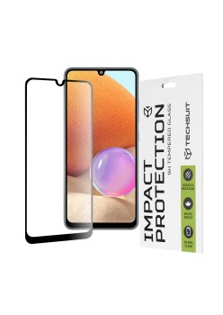 Folie pentru Samsung Galaxy A32 4G / A33 5G - Techsuit 111D Full Cover / Full Glue Glass - Black