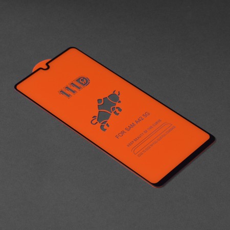 Folie pentru Samsung Galaxy A42 5G - Techsuit 111D Full Cover / Full Glue Glass - Black