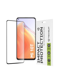 Folie pentru Xiaomi Mi 10T 5G / Mi 10T Pro 5G - Techsuit 111D Full Cover / Full Glue Glass - Black