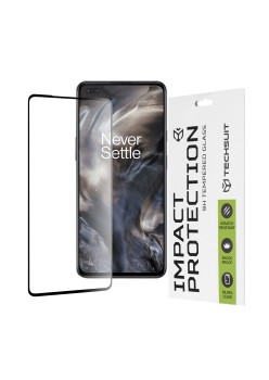 Folie pentru OnePlus Nord 5G - Techsuit 111D Full Cover / Full Glue Glass - Black