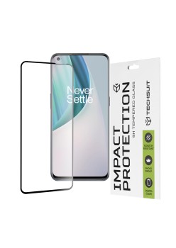 Folie pentru OnePlus Nord N10 5G - Techsuit 111D Full Cover / Full Glue Glass - Black