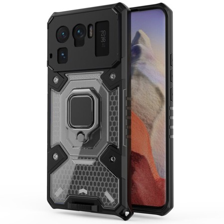 Husa pentru Xiaomi Mi 11 Ultra - Techsuit Honeycomb Armor - Black