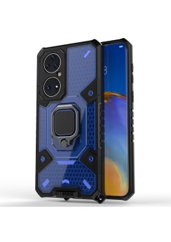 Husa pentru Huawei P50 - Techsuit Honeycomb Armor - Blue