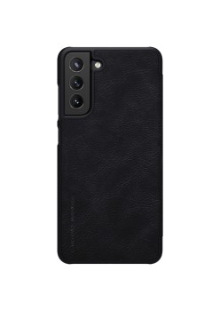 Husa pentru Samsung Galaxy S21 FE 5G - Nillkin QIN Leather Case - Black