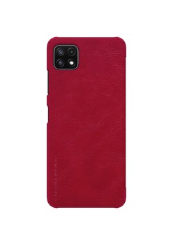 Husa pentru Samsung Galaxy A22 5G - Nillkin QIN Leather Case - Red
