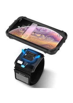Husa brat alergare universala telefon - Supcase Armband - Negru