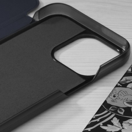 Husa pentru iPhone 13 Pro - Techsuit eFold Series - Dark Blue