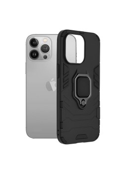 Husa pentru iPhone 13 Pro - Techsuit Silicone Shield - Black