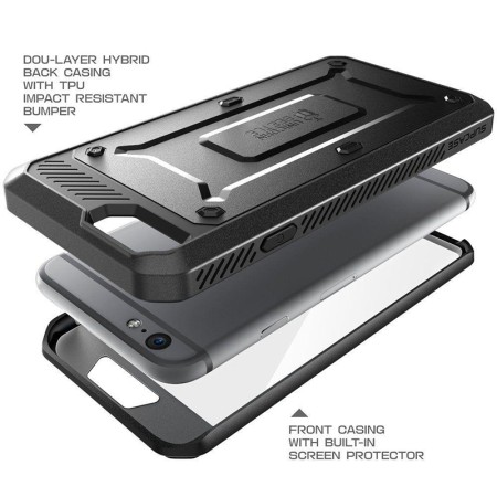 Husa pentru iPhone 6 Plus / 6s Plus - Supcase Unicorn Beetle Pro - Black