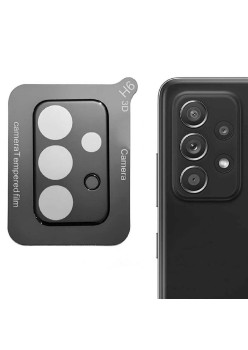 Folie Camera pentru Samsung Galaxy A32 4G / A32 5G - Mocolo Silk HD PRO Camera Glass - Black
