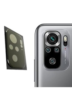 Folie Camera pentru Xiaomi Redmi Note 10 4G / Note 10S / Poco M5s - Mocolo Silk HD PRO Camera Glass - Black