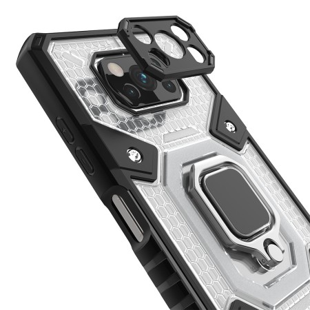 Husa pentru Xiaomi Poco X3 / Poco X3 NFC / Poco X3 Pro - Techsuit Honeycomb Armor - Black