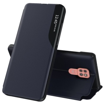 Husa pentru Motorola Moto E7 Plus / Moto G9 Play - Techsuit eFold Series - Dark Blue