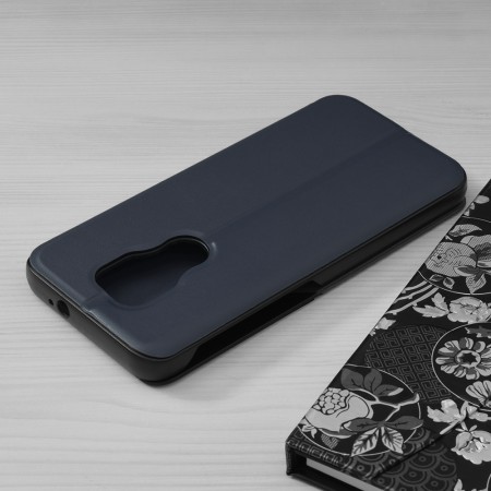 Husa pentru Motorola Moto E7 Plus / Moto G9 Play - Techsuit eFold Series - Dark Blue