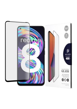 Folie pentru Realme 8 4G / 8 Pro 4G - Dux Ducis Tempered Glass - Black