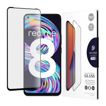Folie pentru Realme 8 4G / 8 Pro 4G - Dux Ducis Tempered Glass - Black