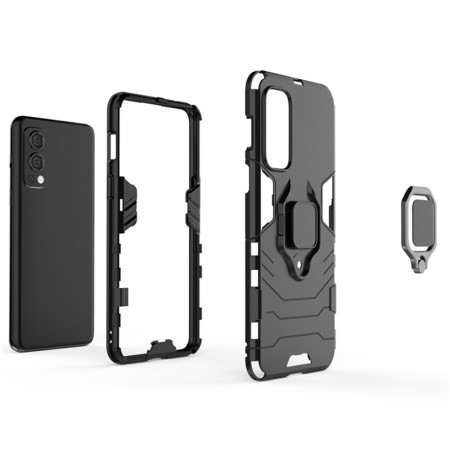 Husa pentru OnePlus Nord 2 5G - Techsuit Silicone Shield - Black