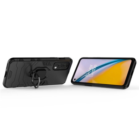 Husa pentru OnePlus Nord 2 5G - Techsuit Silicone Shield - Black