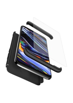 Husa pentru Realme 7 Pro + Folie - GKK 360 - Black