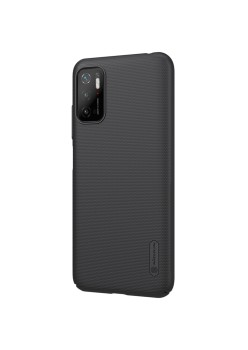 Husa pentru Xiaomi Redmi Note 10 5G / Poco M3 Pro 5G - Nillkin Super Frosted Shield - Black