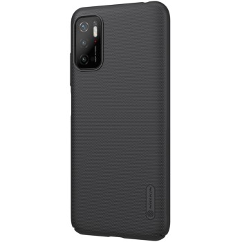 Husa pentru Xiaomi Redmi Note 10 5G / Poco M3 Pro 5G - Nillkin Super Frosted Shield - Black